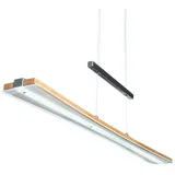 Elobra LED-Pendelleuchte Panama Holz Braun Eiche