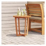 vidaXL Garten-Beistelltisch Ø 55 x 60 cm braun