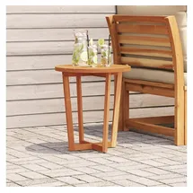 vidaXL Garten-Beistelltisch Ø 55 x 60 cm braun