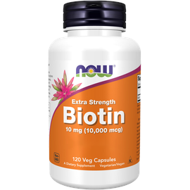 NOW Foods Biotin 10 mg Kapseln 120 St.