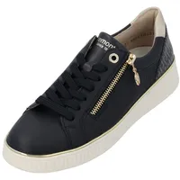 REMONTE Damen Low-Top Sneaker D2E00, Frauen Halbschuhe,lose Einlage,Freizeit,sportlich,straßenschuhe,Strassenschuhe,Sportschuhe,blau Kombi (14),36 EU - 36 EU