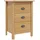 vidaXL Nachttisch Hill 46 x 35 x 65 cm Honigbraun