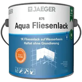 J Aqua Fliesenlack 875 Weiß 0,75 l