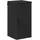 vidaXL Badezimmerschrank Wandmontiert Schwarz 30 x 31,5 x 61 cm