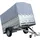 UNITRAILER GARDEN TRAILER 230 KIPP Schwarz