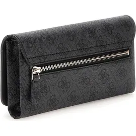 GUESS Noelle Xbody Flap Organizer Coal Logo