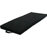 Faltmatratze Gästematratze 200x120x10 Cm Schwarz