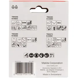 Makita B-67496 Fliesen-Set 4 Stück
