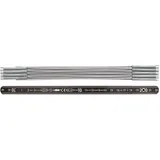 Bmi Gliedermaßstab 2 m Schwarz 2 m