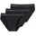 SCHIESSER Rio Slip Schwarz XL 3er Pack