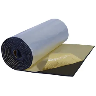 CCLIFE PC-Geräuschdämmung Dämmmatte selbstklebend ECM-geprüft Auto Schallschutzmatte 1 cm x 8 cm