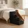 Relaxdays Faltbare Hundetreppe mit Stauraum Schwarz L