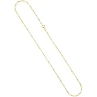 Goldkette JOBO "Singapurkette" Halsketten Gr. Gelbgold 333, Länge: 50 cm, goldfarben (gelbgold 333) Damen Goldketten 333 Gold 50 cm 1,8 mm