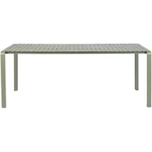 ZUIVER Vondel Gartentisch 214 x 97 x 75 cm Grün