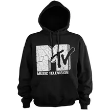 MTV Hoodie Cracked Logo Schwarz 3XL