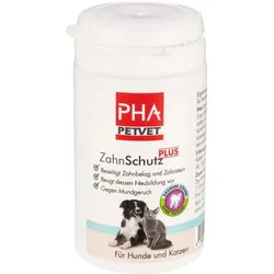 PHA ZahnSchutz Plus Pulver f.Hunde/Katzen 60 g