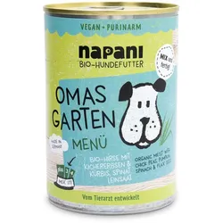 Bio Menü für Hunde Omas Garten mit Hirse und Kichererbsen... 400 g