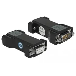 Delock Converter 1 x Serial RS-232 DB9 female to 1 x Serial TTL / CMOS 5 V DB9 m