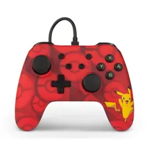 PowerA Pokémon Pikachu Controller rot Nintendo Switch