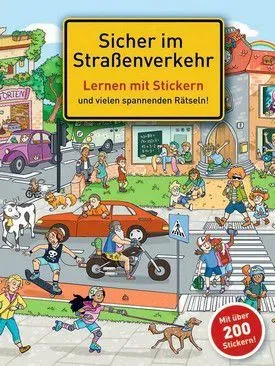 Sicher im Straßenverkehr - Lernen mit Stickern