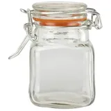 Kilner Bügelverschlussglas quadratisch 70 ml Vorratsglas Gewürzglas