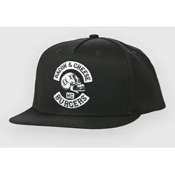 The Dudes Bacon Cheese Structured 5 Panel Cap black Gr. Uni