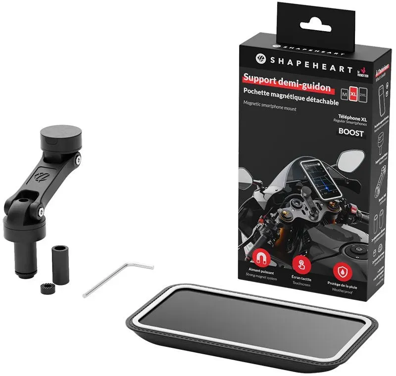 Shapeheart Moto Stem Boost Bundle Halterung Booster Hülle - M