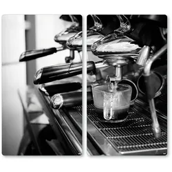 KESPER Multi-Glasschneideplatte, 2er, Kaffee