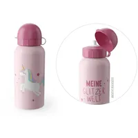 La Vida Kindertrinkflasche 400 ml Glitzer