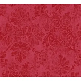 A.S. Création Vliestapete Memory Tapete in Vintage Optik floral 10,05 m x 0,53 m metallic Rot 329873