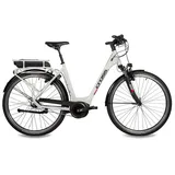 Airtracks 28 Zoll Trekking Fahrrad E-Bike V-Tron LS Rack ACTIVE PLUS LINE Gen3 400 WEISS 50 CM