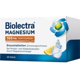 Biolectra Magnesium 365 mg fortissimum Zitrone Brausetabletten 40 St.