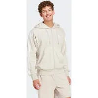 adidas Herren, Kapuzensweat Essentials 3-STREIFEN FRENCH Terry, Größe S in Grau WONALU/WHITE