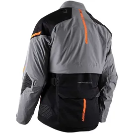 leatt adventure ADV Multitour 8.5 Textiljacke Grau/Schwarz/Orange 2XL