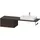Duravit L-Cube 72x54,7cm, Nussb geb., f Kons, 1 Auszug