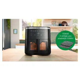 Bosch Serie 6 Heißluftfritteuse MAF671B0 Schwarz 7,2 l