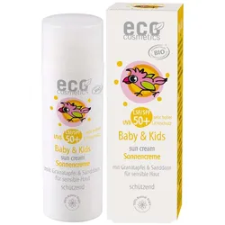 Eco Cosmetics Baby - Sonnencreme LSF50 Sonnenschutz 50 ml