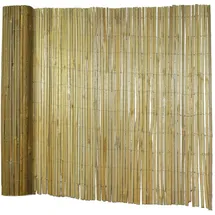 Karat Sichtschutzelement 100 x 300 cm Braun Bambus