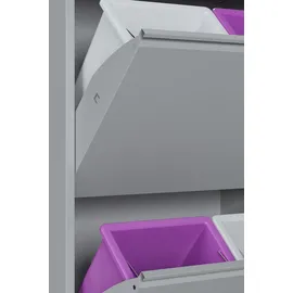 kaufexpress gmbh Bristol Mülleimer 15 l Grau