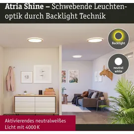 Paulmann Atria Shine 22W rund Holzoptik