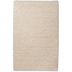 Allgäuer Teppichmanufaktur Webteppich Alpina Elegance 130 x 200 cm Schurwolle Beige Creme