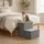Relaxdays Hundetreppe 2 Stufen Grau 40 cm x 35 cm x 32 cm