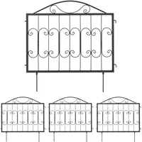 Relaxdays 10041705 Gartenzaun