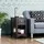 Costway Beistelltisch Braun Walnuss 33 x 59 x 56 cm