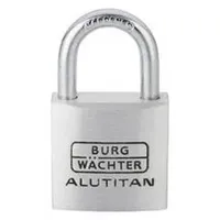 Burg Wächter Alutitan Vorhängeschloss verschiedenschließend 30 mm