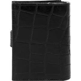 Cluty Geldbörse Damen Portemonnaie schwarz