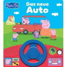 phoenix international publications inc. Peppa Pig - Das neue Auto - Soundbuch - Pappbilderbuch mit beweglichem Lenkrad und 8 spannenden Geräuschen für Kinder ab 3 Jahren - Peppa Wutz