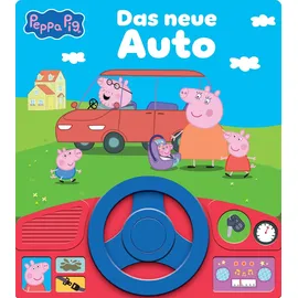 phoenix international publications inc. Peppa Pig - Das neue Auto - Soundbuch - Pappbilderbuch mit beweglichem Lenkrad und 8 spannenden Geräuschen für Kinder ab 3 Jahren - Peppa Wutz