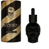 Bandido Bartöl Herren Black 40ml – Beard Oil mit Arganöl, Jojobaöl & Vitamin E – Bartpflege Öl für weichen Bart, Glanz & intensive Pflege – Beard Oil for Men mit Duft