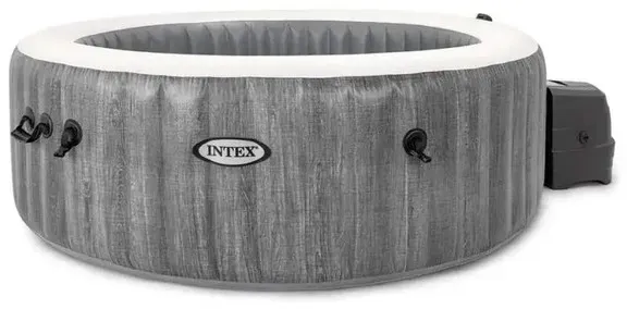 Intex: PureSpa Greywood Deluxe Whirlpool-Set - 196 x 71 cm